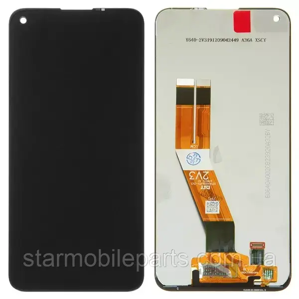 Дисплей Samsung M115 Galaxy M11 2020+ сенсор чорний, Original (PRC) | модуль, фото 1