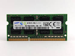 Оперативна пам'ять для ноутбука SODIMM Samsung DDR3 4Gb 1600MHz PC3-12800S (M471B5273DH0-CK0) Б/В