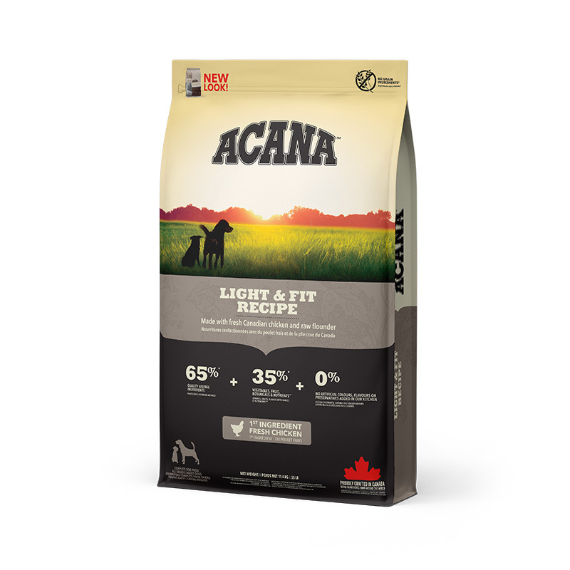 Сухий корм для собак ACANA Light & Fit Recipe Dog з надмірною вагою 11.4 кг