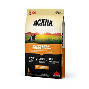 Сухий корм для цуценят ACANA Puppy Large Breed Recipe для великих порід з м'ясом курчат 11.4 кг, фото 1
