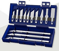 Набір ножів скальпелів 13pc precision knife set, lite