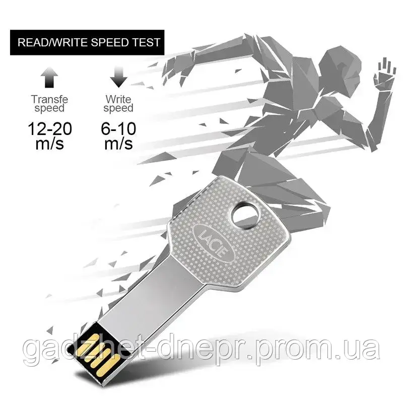 Флешка. 128 GB. USB Накопитель. Флеш-накопитель в виде ключа. JASTER - фото 4 - id-p2068822879