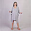 Теплий домашній комплект халат із нічною сорочкою "Віра" для вагітних і тих, хто годує, фото 3