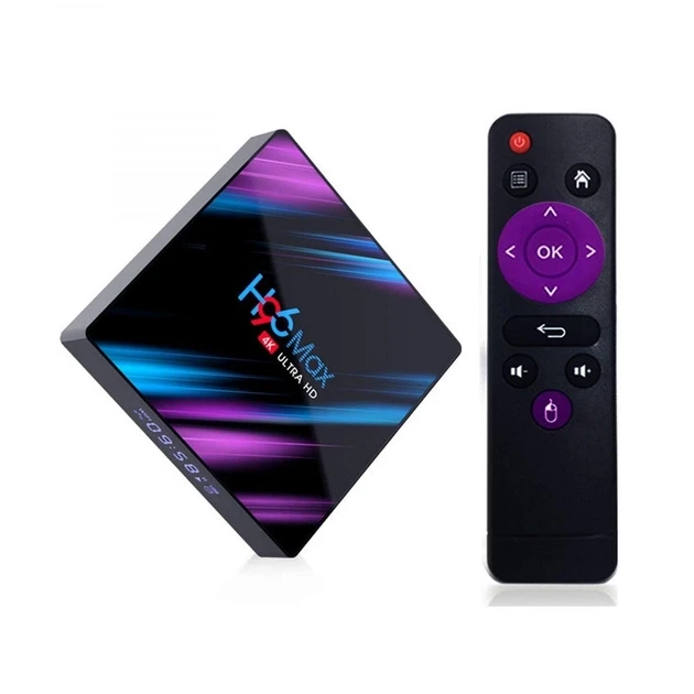 Смарт-Віташка H96 MAX 4/32 Гб Smart TV Box Android, фото 1