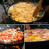 Сковорода борони 40 см, з диска, для пікніка туристична, для мангала, фото 6