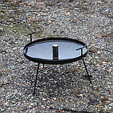 Незвичайна Сковорода з диска 50 см з отвором для швидкого приготування, фото 2