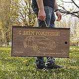 Мангал на 6 шт. розкладний подарунковий з іменним написом, фото 7