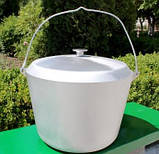 Казан алюмінієвий Похідний 10 л, фото 4