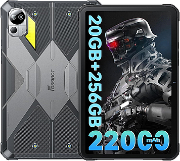 Планшет FOSSiBOT DT2 Gray 12\256GB 66W Fast Charge 64MP Helio G99 LTE 4G 22000mAh