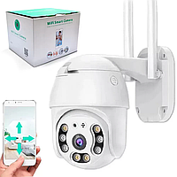 Умная поворотная IP-камера с панорамным обзором Wifi smart camera V360 PRO 1920*1080