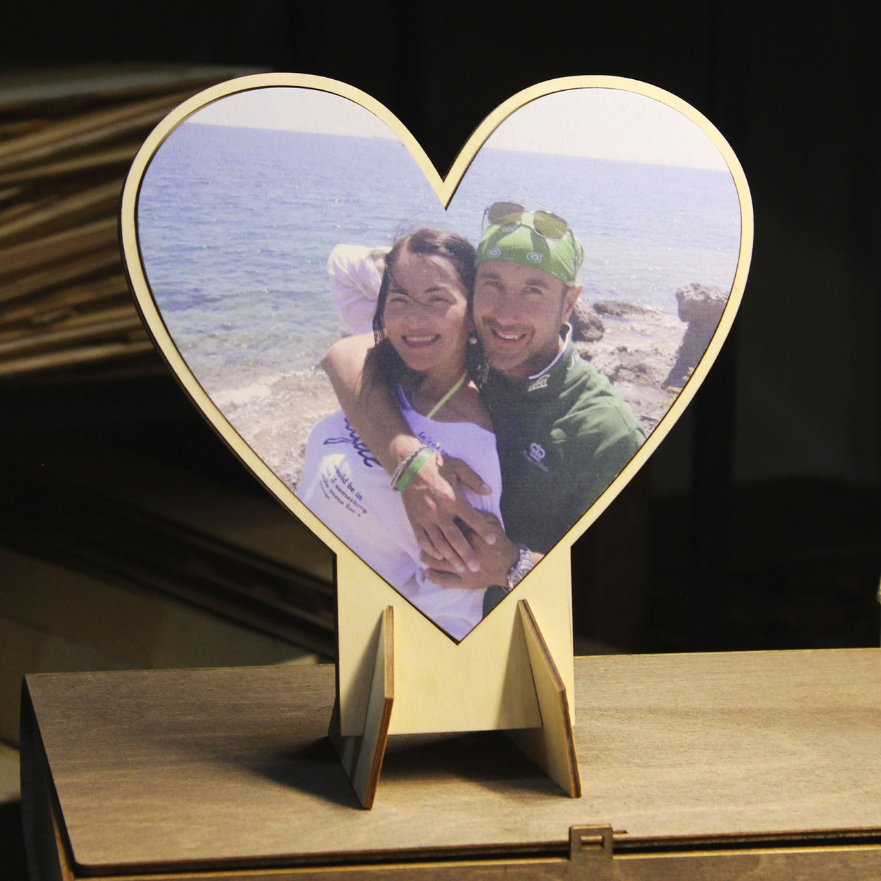 Дерев'яна валентинка, Валентинка на дереві, фото 1