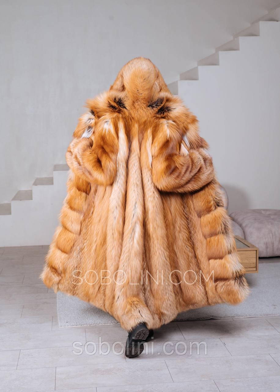 Шубка довга ,хутро лисиці 🦊