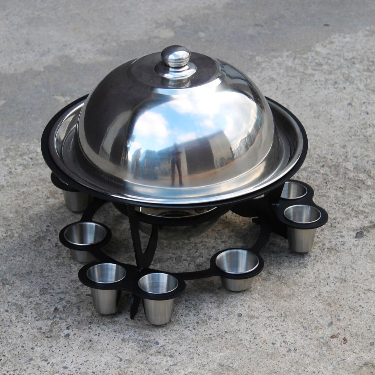 Садж SHOP-PAN з соусницями та чарками, фото 1