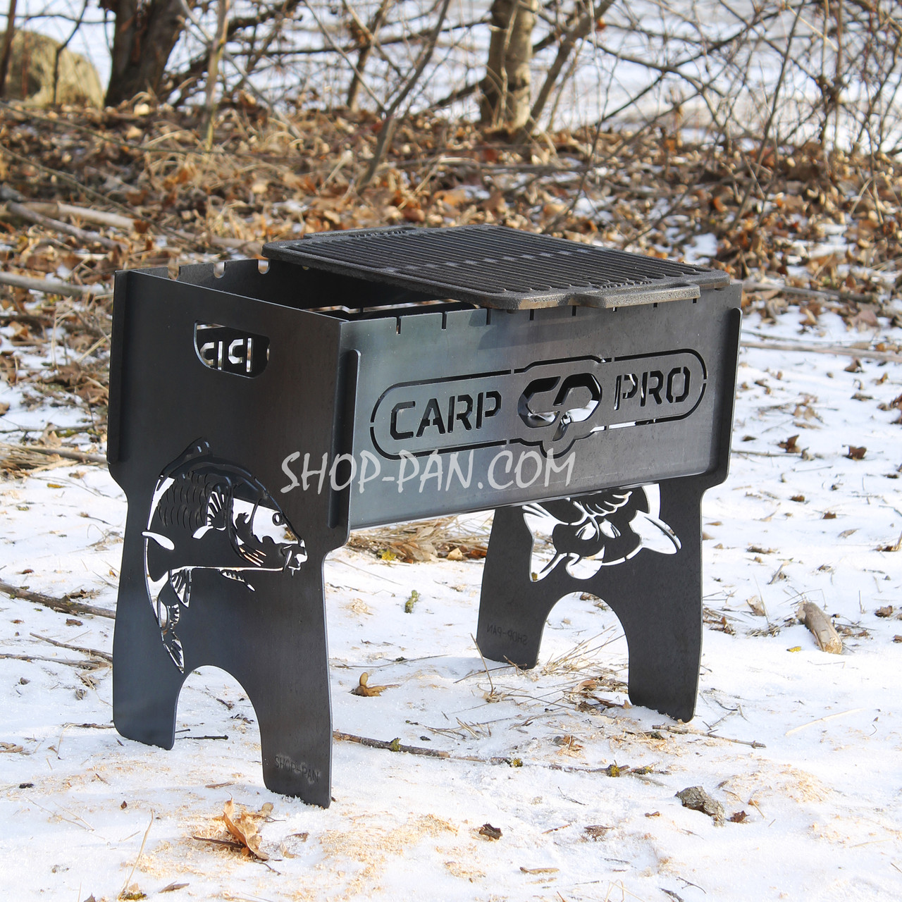 Мангал на 8 шт розбірний з індивідуальним гравіюванням, фото 1