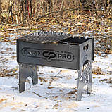 Мангал на 8 шт розбірний з індивідуальним гравіюванням, фото 2