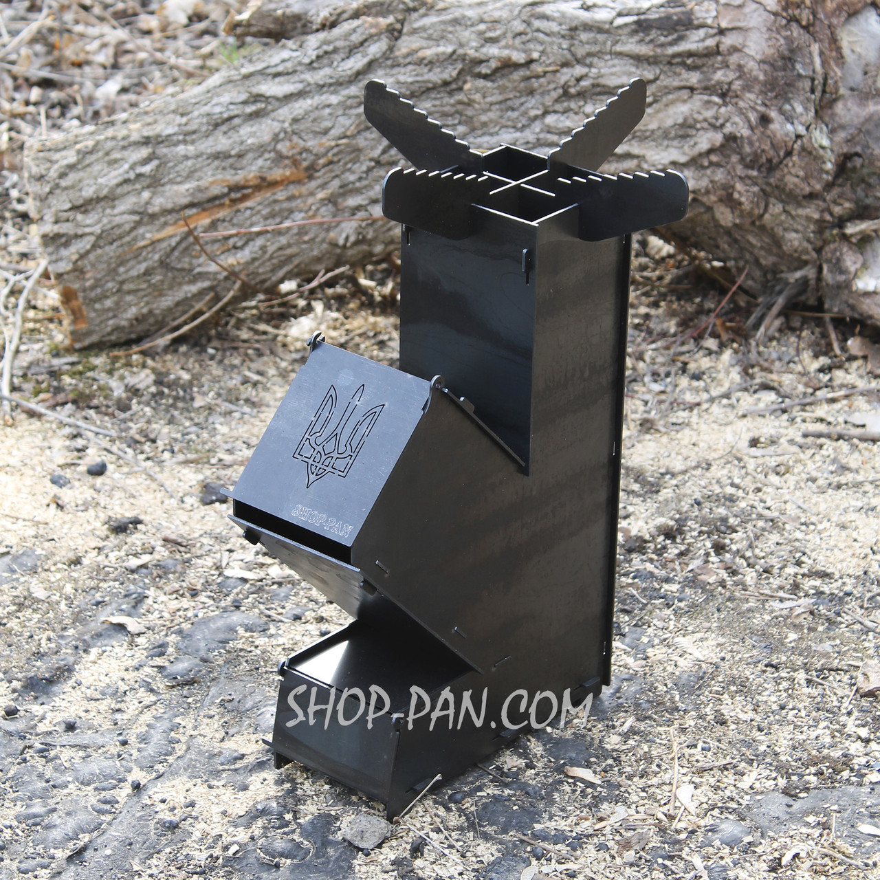 Турбо піч для кемпінгу середня 3 мм, фото 1