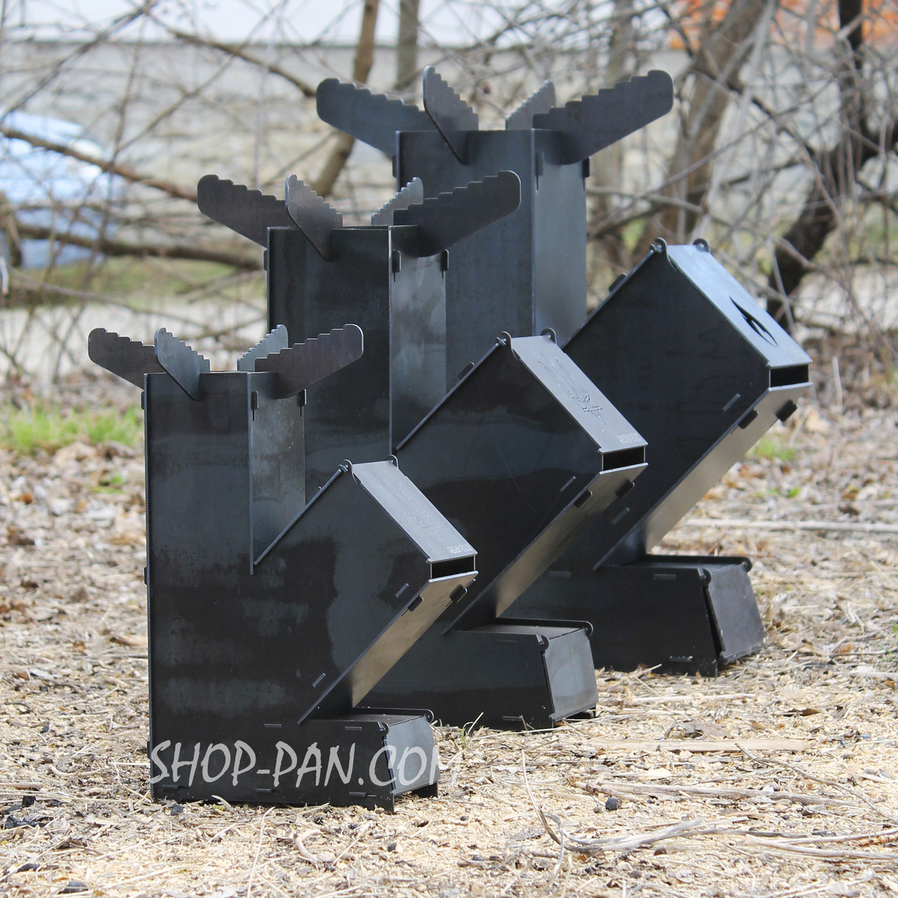 Турбо піч для кемпінгу міні 2 мм, фото 1