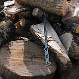 Кочерга для сковороди і мангала з гравіюванням, фото 3