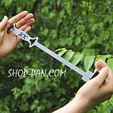 Кочерга для сковороди і мангала з гравіюванням, фото 4