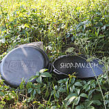 Казан татарський чавунний 15 л із кришкою-сковородою та триногою, фото 4