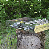 Автоматична шашличниця з неіржавкої сталі SHOP-PAN на 8 шампурів, фото 5