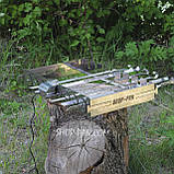 Автоматична шашличниця з неіржавкої сталі SHOP-PAN на 8 шампурів, фото 6