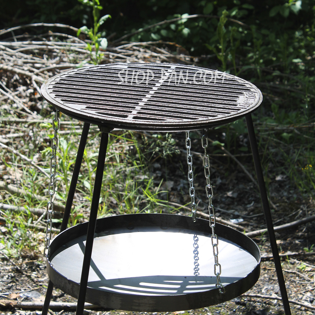 Решітка-гриль для саджа чавунна, фото 1