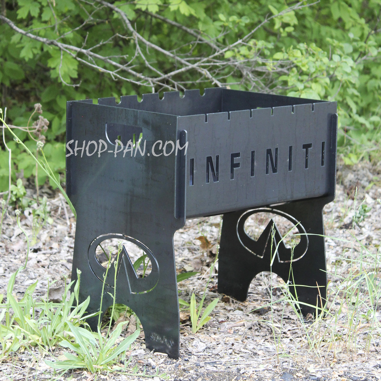 Мангал розбірний на 6 шампурів - Infinity - подарунковий, фото 1