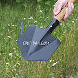 Пишонна саперна лопатка, Black, фото 4