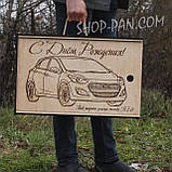 Мангал на 8 шт розбірний Сила в семье з індивідуальним гравіюванням - на подарунок, фото 7