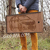 Мангал на 8 шт розбірний Сила в семье з індивідуальним гравіюванням - на подарунок, фото 8