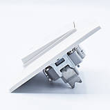 Вимикач перехресний одноклавішний реверсивний білий Arkedia Slim Panasonic, фото 3