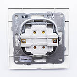 Вимикач перехресний одноклавішний реверсивний білий Arkedia Slim Panasonic, фото 5