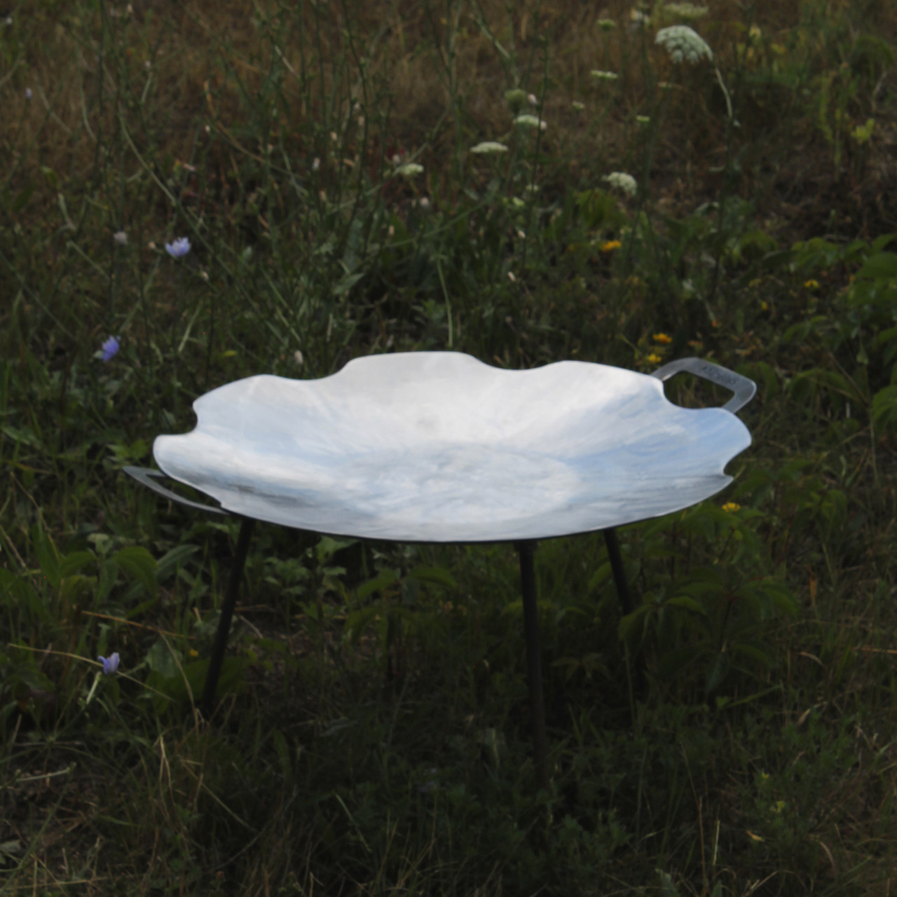 Сковорода Ромашка 60 см зі справжнього диска борони, фото 1