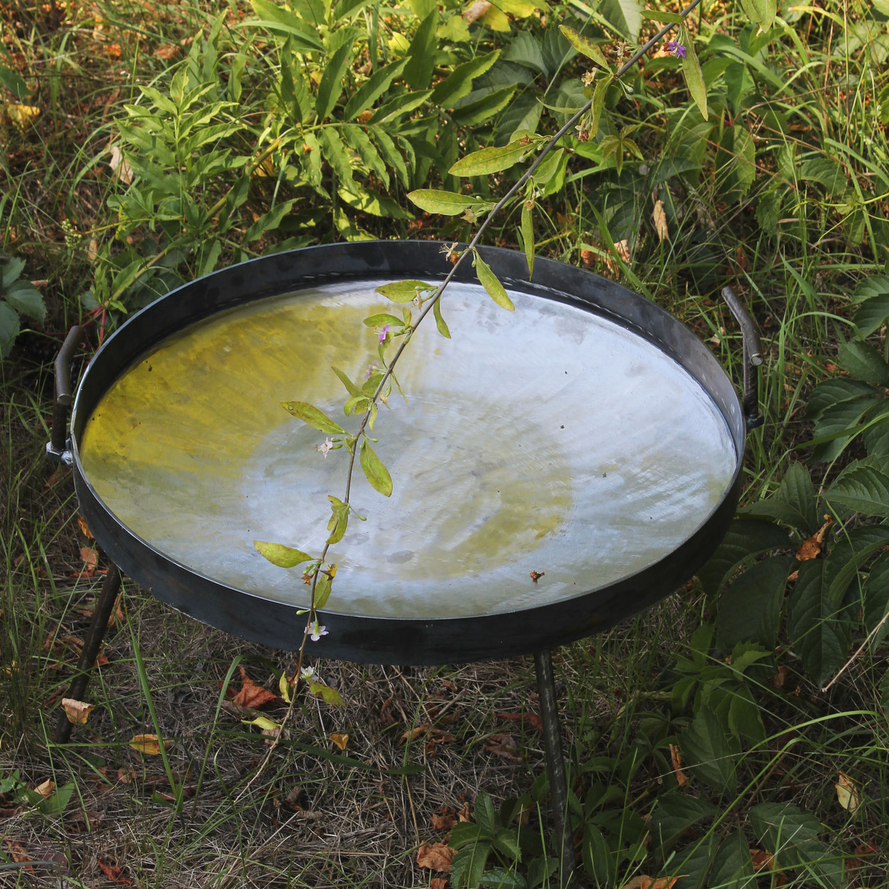 Сковорода 55 см зі справжнього Б/У диска борони з бортом, фото 1