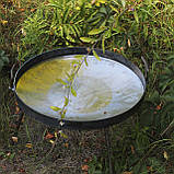 Сковорода зі справжнього Б/У диска 65 см борони з бортом, фото 3
