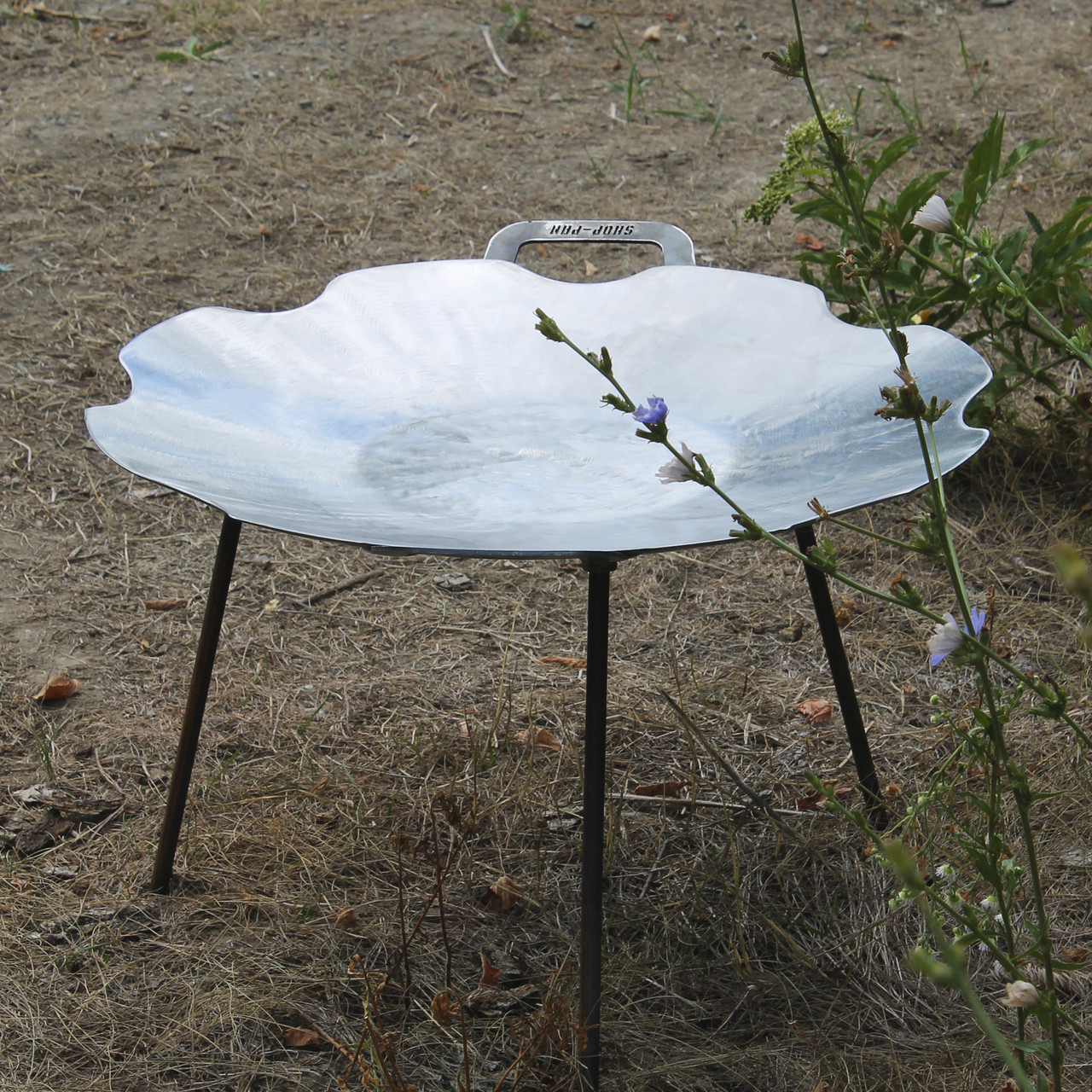 Сковорода Ромашка зі справжнього диска борони 65 см, фото 1