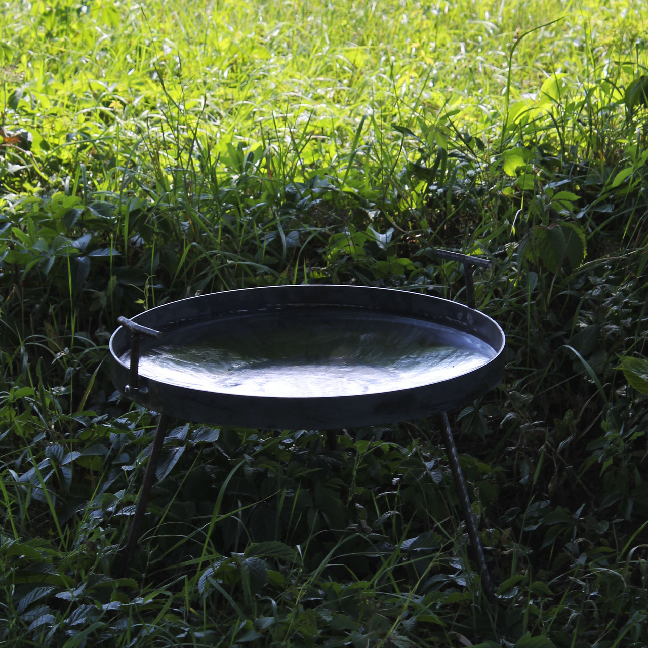 Сковорода зі справжнього Б/У диска 65 см борони з бортом, фото 1