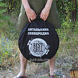 Чохол чорний (оксфорд)/сумка для сковороди з диска борони 80 см, фото 3