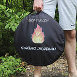 Чохол чорний (оксфорд)/сумка для сковороди з диска борони 80 см, фото 6