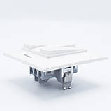 Вимикач трьохклавішний Panasonic Arkedia Slim Білий, фото 3