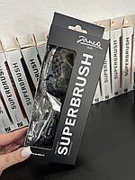 Гребінь для волосся Janeke Superbrush лімітована серія срібло з чорним