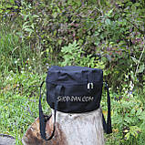 Чохол чорний (оксфорд) на казан туристичний, фото 6