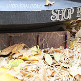 Дерев'яна підставка для сковороди/казана, фото 2