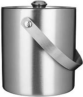 Відро для льоду Термо BARPRO 1 л із вакуумною колбою та кришкою ТРЕНД!