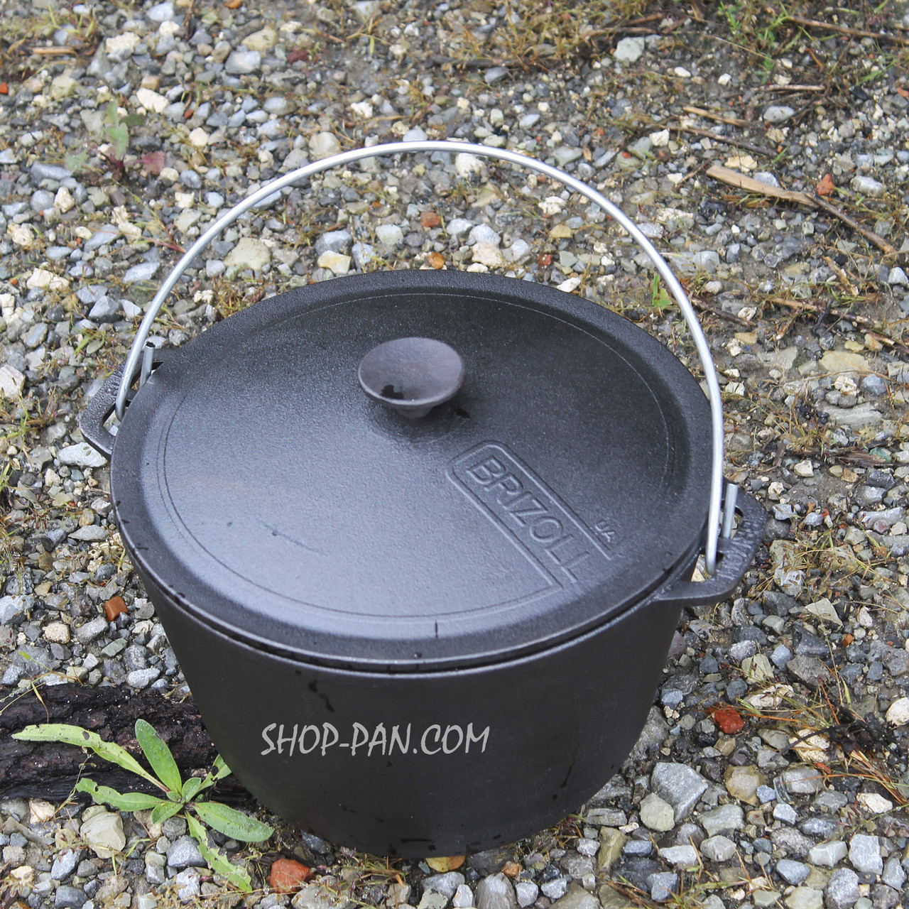 Казан чавунний Похідний 10 л, фото 1