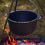 Казан чавунний Похідний 10 л, фото 2