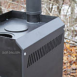 Буржуйка 3 мм SHOP-PAN для обігріву та приготування їжі, фото 4