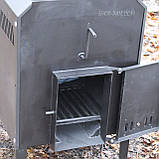 Буржуйка 3 мм SHOP-PAN для обігріву та приготування їжі, фото 5