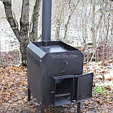 Буржуйка 3 мм SHOP-PAN для обігріву та приготування їжі, фото 6